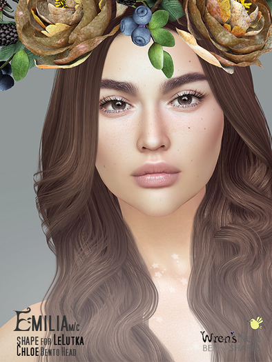 { wren's nest } Emilia Shape for LeLutka Chloe bento head