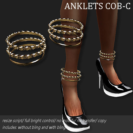 [DEMO] ANKLET COB-C GOLD         -RYCA-