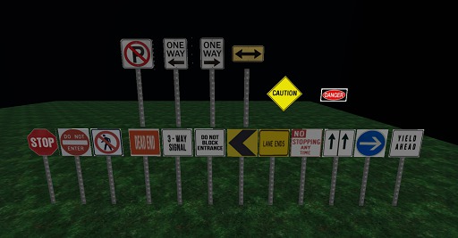 TRAFFIC SIGNS