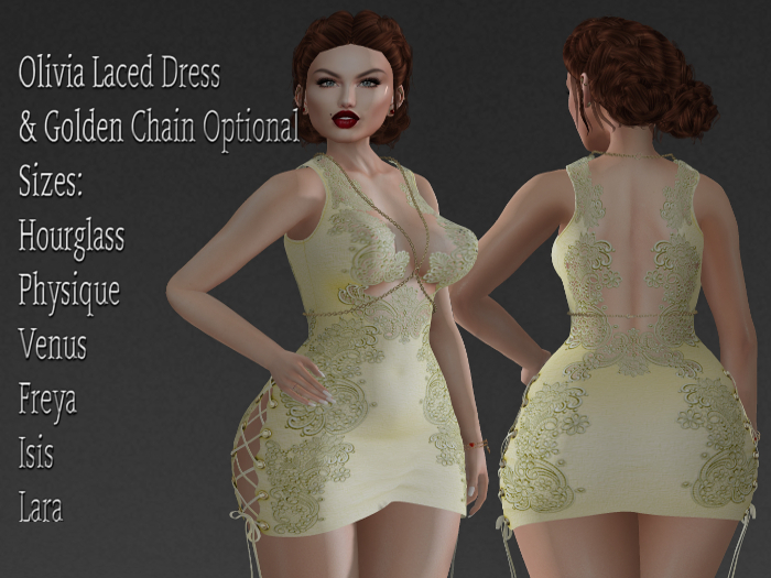 SH! Olivia Dress Yellow