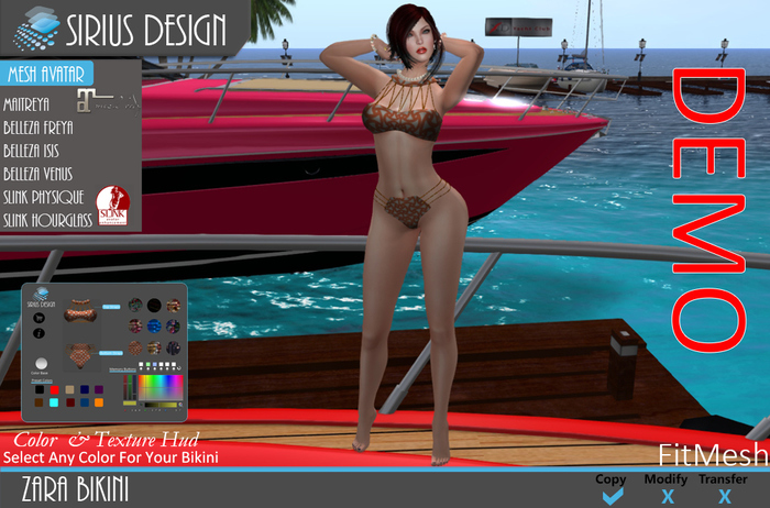 Sirius Design Zara Bikini Boxed ==DEMO==