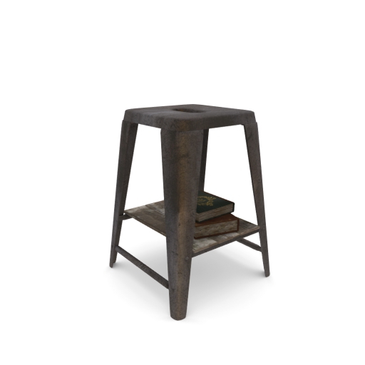 !Six o'clock! Plank You Side Table