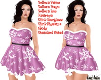 Snowflake Dress Pink