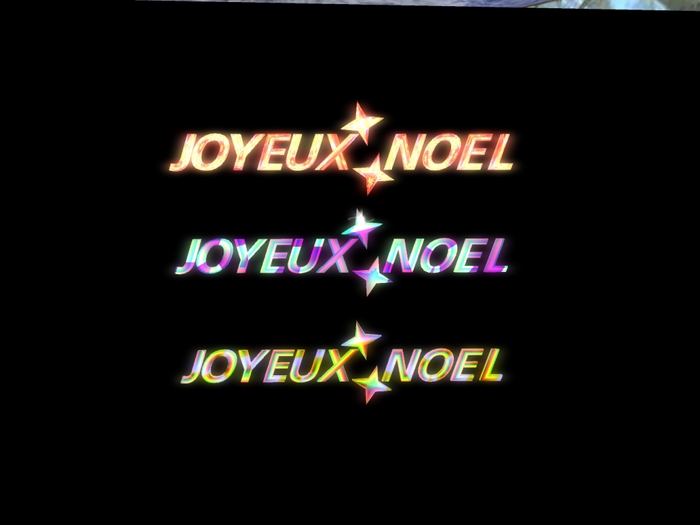 Joyeux Noel X 3 box