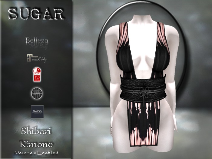 :-:SUGAR:-: Shibari Kimono {KATATE}
