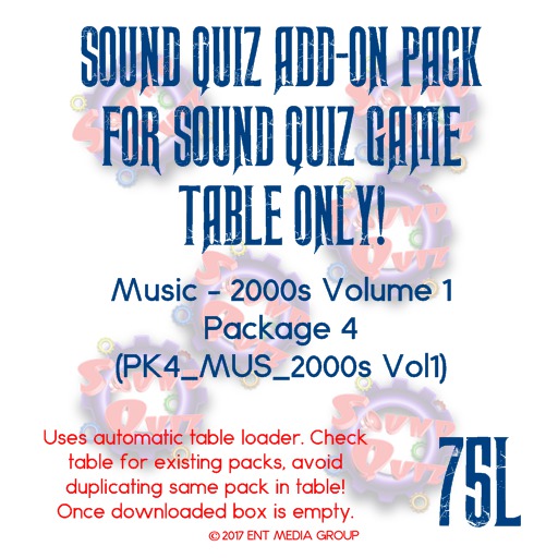 Sound Quiz PK4_MUS_2000s Vol1 add on pack