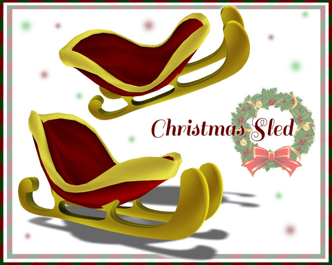 [ Full Perm ] Christmas Santa Sled