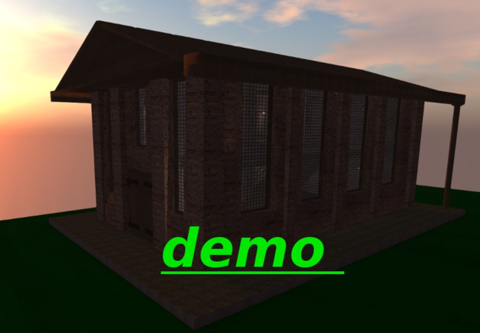 Old factory hall demo