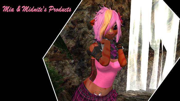 .:M&M:. Fitted Kemono keyhole sweater tubetop fishnet