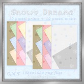 Snowy Dreams Pastel