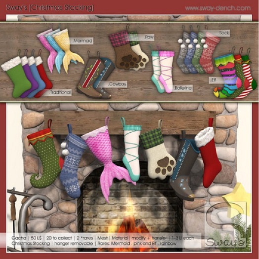 Sway's [Christmas Stocking] Mermaid . love RARE