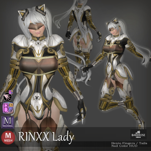 ::: B@R ::: RINXX Lady (Bento Fingers and Tail)
