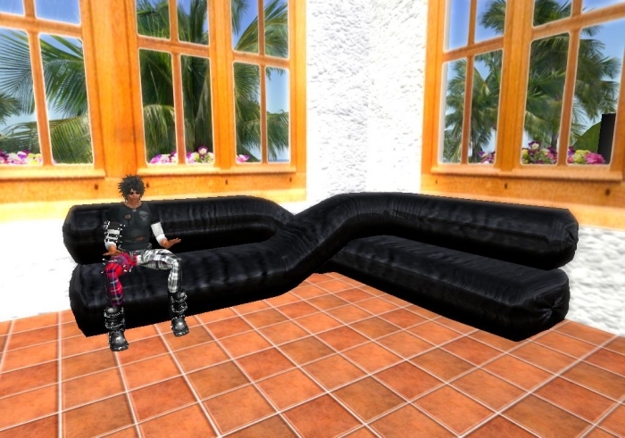 Sofa modelo Lazo Negro