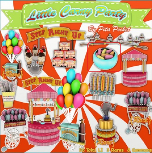 {Pipo} Little Carny Party Circus Peanuts