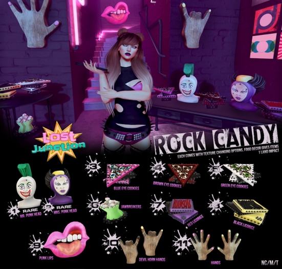 [LJ] Rock Candy - #01 - Mr. Punk Head RARE