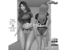 [WellMade] Jordyn Shorts DEMO 