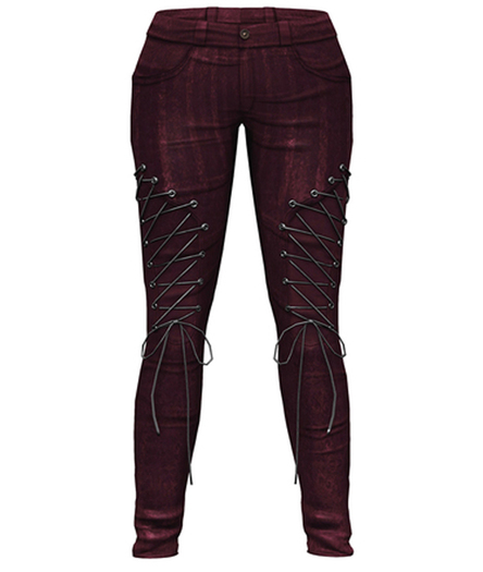 Pencil Pants Calca Roxo