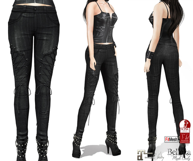 Pencil Pants Preta & Branca