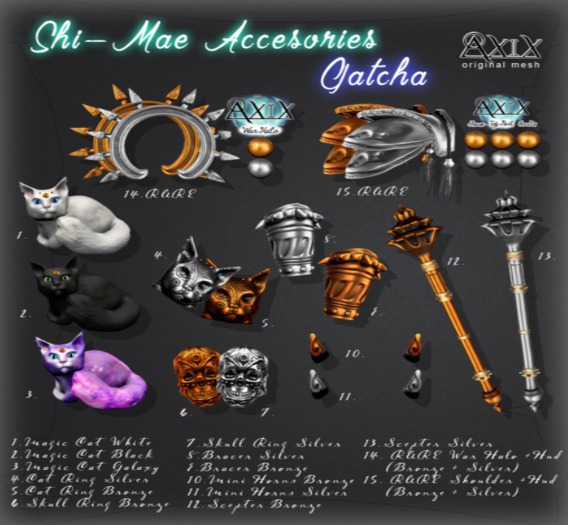 ::Axix:: Shi-Mae CatRing {Silver}