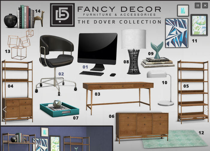 12 Fancy Decor: Dover Rug