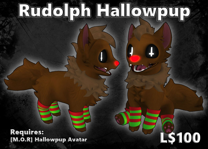 Rudolph Hallowpup Mod (Boxed)