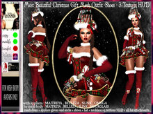 irrISIStible : MOST CHRISTMAS GIFT OUTFIT MESH + 3 TEXTURES HUD
