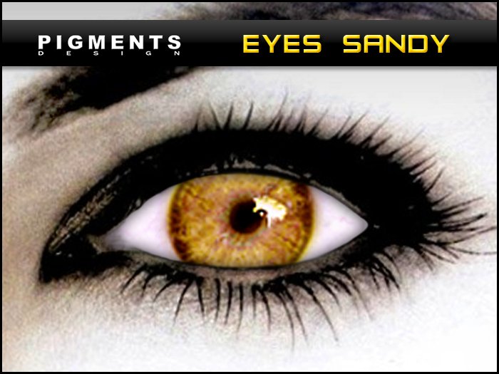 PIGMENTS EYES - Sandy