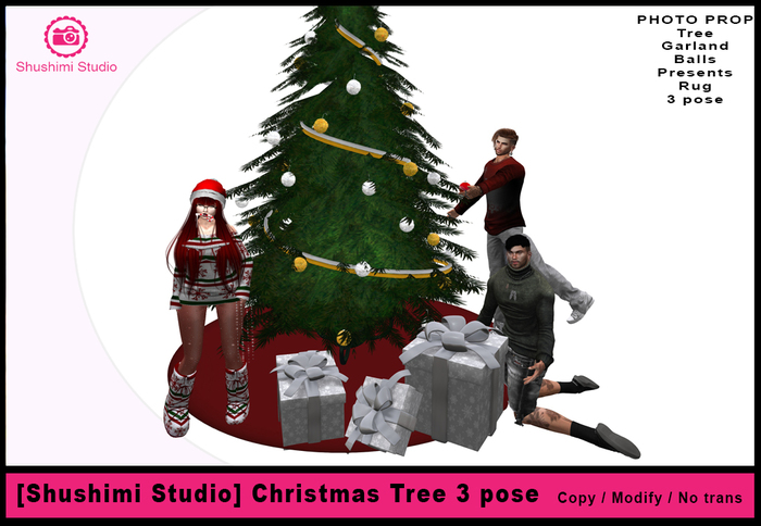 [Shushimi Studio] Xmas Tree 3 pose