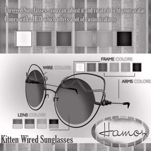 Hamoz - Kitten Wired Sunglasses DEMO