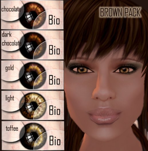 Bio eyes brown pack