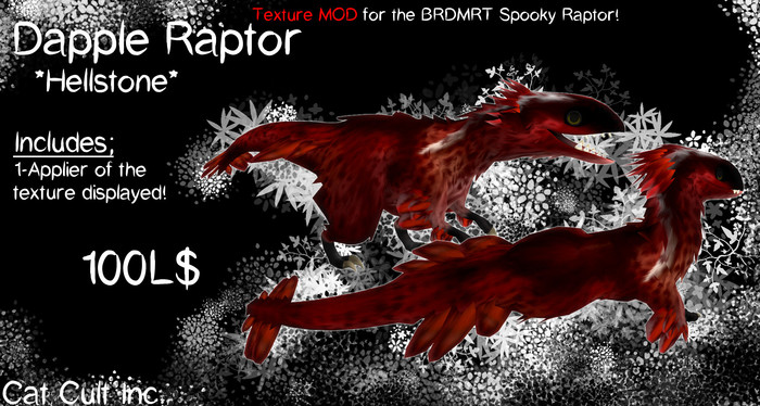 Spooky Raptor Dapple Hellstone MOD