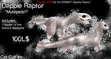 Spooky Raptor Dapple Mutepearl MOD
