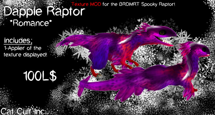 Spooky Raptor Dapple Romance MOD