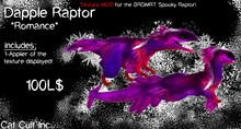 Spooky Raptor Dapple Romance MOD