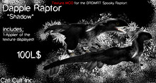 Spooky Raptor Dapple Shadow MOD