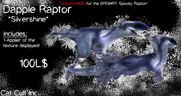 Spooky Raptor Dapple Silvershine MOD