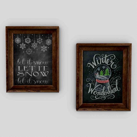 [DA] Winter Wonderland & Let It Snow Pictures
