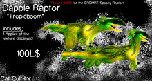 Spooky Raptor Dapple Tropicboom MOD