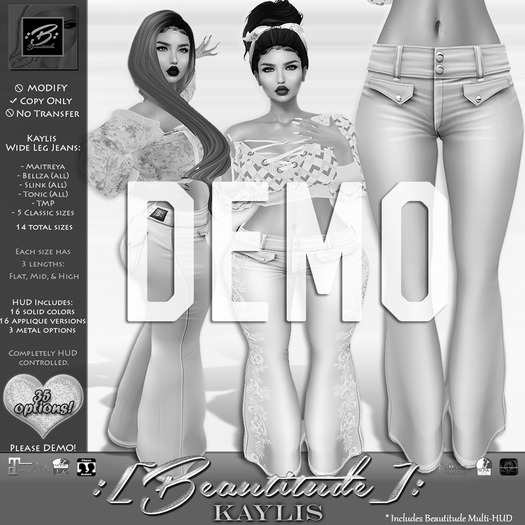 :[Beautitude]: Kaylis WL Jeans [DEMOs] (Add Me)