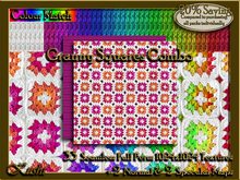 !Kushi! GrannySquaresCOMBO Textures -WEAR TO UNPACK