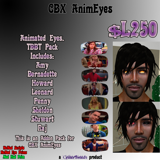 CBX AnimEyes TBBT Addon Pack