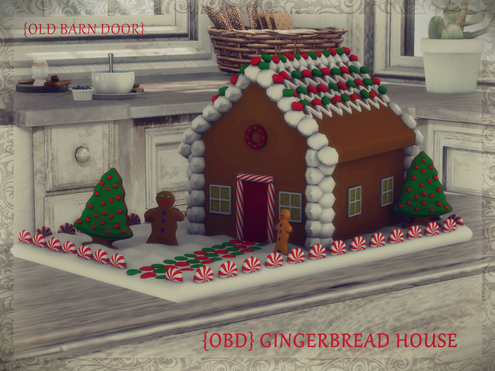 {OBD} Gingerbread House 