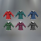 Snowflake Fitmesh Hood Sweater (Fatpack)