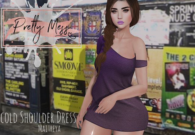 Pretty Mess - Cold Shoulder Dress FATPACK