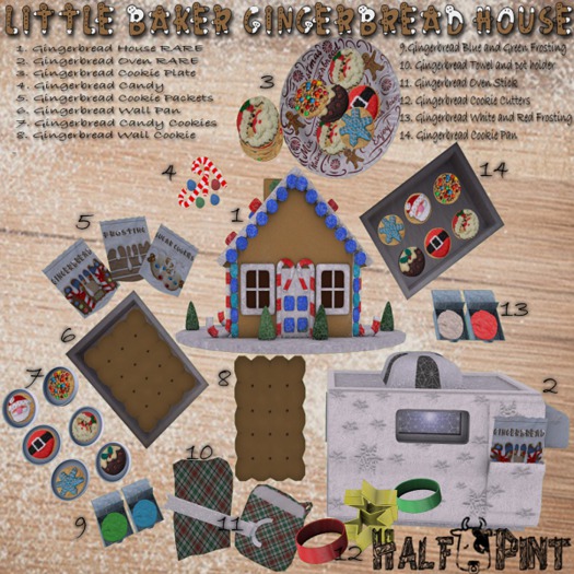 {HP} Little Baker: 5. Gingerbread Frosting Packet