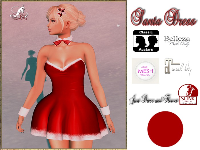 LR-Santa 2017 dress Red (sac)