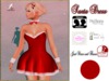 Vendor santa dress red market
