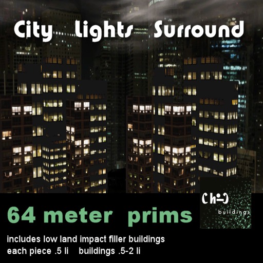 Surround Building Kit - City Night