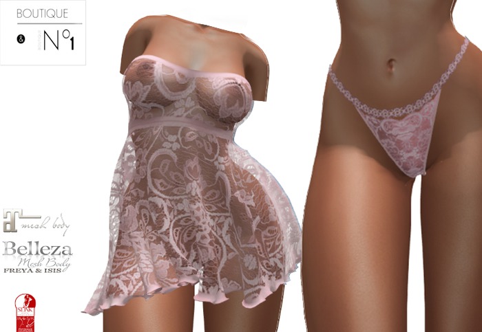 [BB1] Lingeries OBADE rose