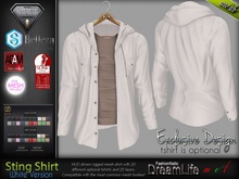 FashionNatic - STING WHITE Single Color